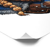 Vikings Nordic Man Foto Afdruk (Hoek)