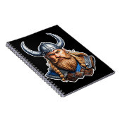 Vikings Nordic Man Notitieboek (Rechterzijde)