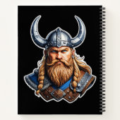 Vikings Nordic Man Notitieboek (Achterkant)