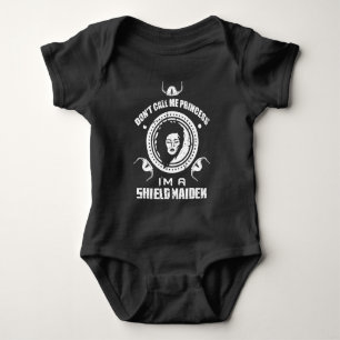 Vikings Oden - Prinses, ik ben een Schildmeisje Romper