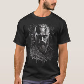vikings ragnar lothbrok voor mannen vrouwen t-shir t-shirt (Voorkant)