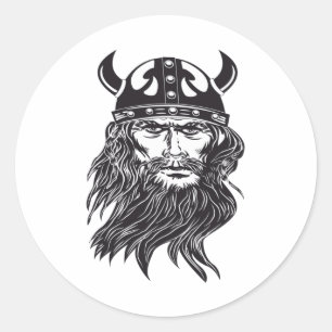 VIKINGS RONDE STICKER