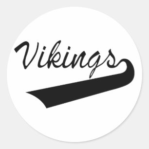 Vikings Ronde Sticker