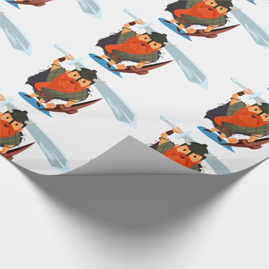 Vikings Rule Cadeaupapier (Hoek)