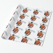 Vikings Rule Cadeaupapier (Uitgerold)