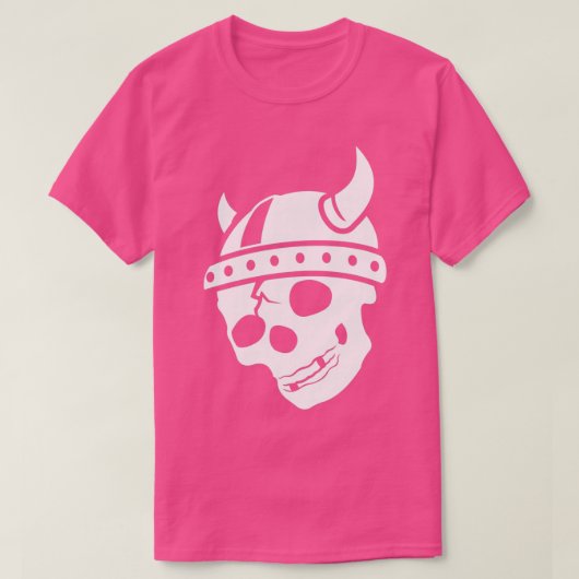 Vikings schedel 2 t-shirt (Design voorkant)