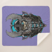 Vikings Sherpa Blanket Deken (Voorkant (horizontaal))