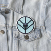 Vikings Shield Maiden Ronde Button 7,6 Cm (In situ)