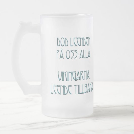 Vikings Smile Back Matglas Bierpul (Links)