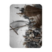 Vikings Storming a Longboat Magneet (Verticaal)