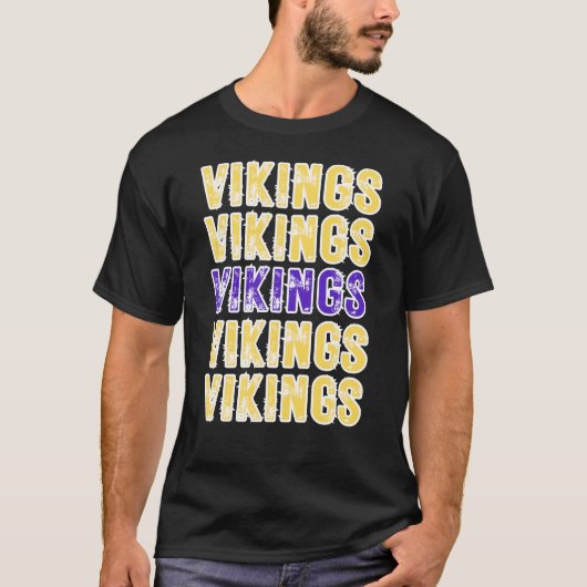 VIKINGS T-SHIRT (Voorkant)