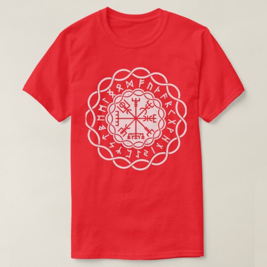 Vikings Viking Compass Yggdrasil Viking T-shirt (Design voorkant)