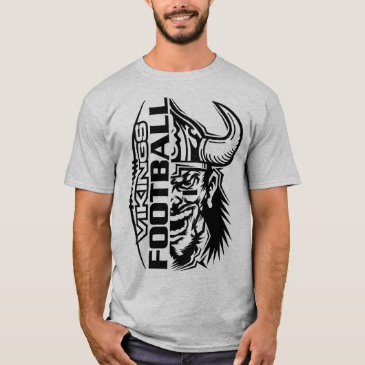 VIKINGS VOETBAL T-SHIRT (Voorkant)