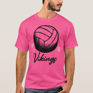 Vikings Volleyball Ball Sport T-shirt