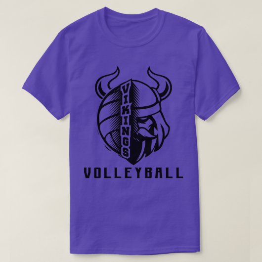 Vikings Volleyball Sport 2 T-shirt (Design voorkant)