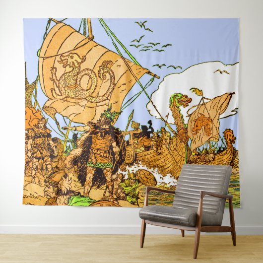 Vikings Wandkleed (In Situ (horizontaal))