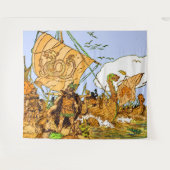 Vikings Wandkleed (Voorkant (horizontaal))