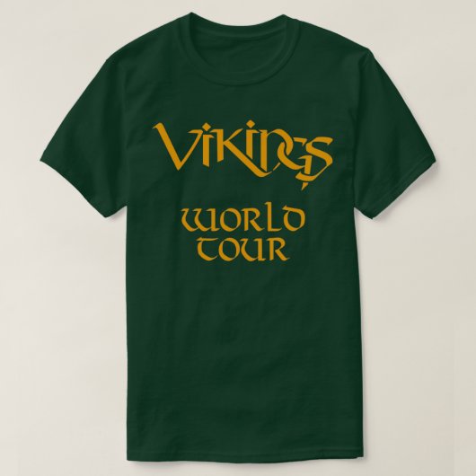 Vikings World Tour T-shirt (Design voorkant)
