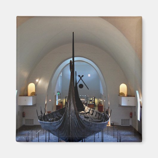 Vikingschip magneet (Voorkant)