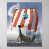VikingShip Poster (Voorkant)