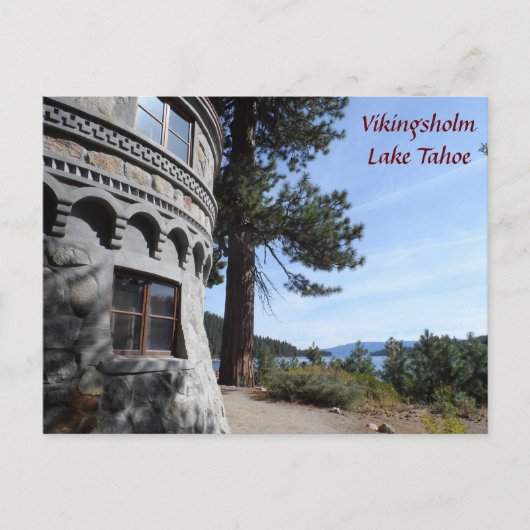Vikingsholm- Lake Tahoe Briefkaart (Voorkant)