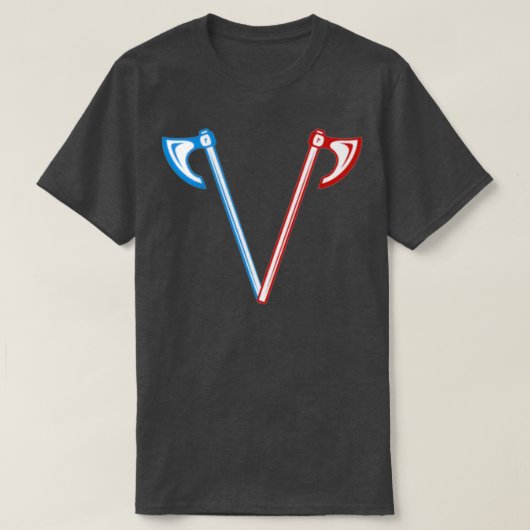 vikingsquotes logo t-shirt (Design voorkant)