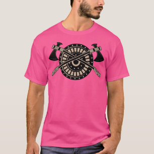 Vikingsschild en assen 3 t-shirt