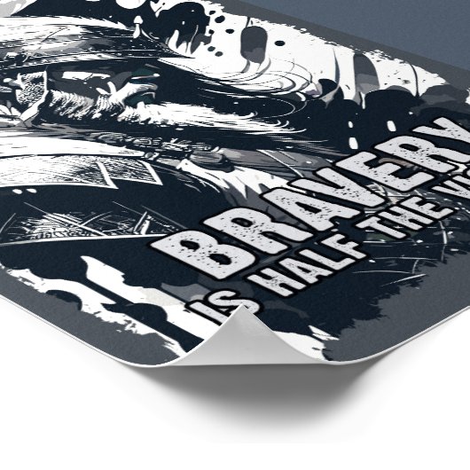 ← Vikingstrijder op reis naar Valhalla Poster (Hoek)