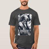 ← Vikingstrijder op reis naar Valhalla T-shirt (Voorkant)