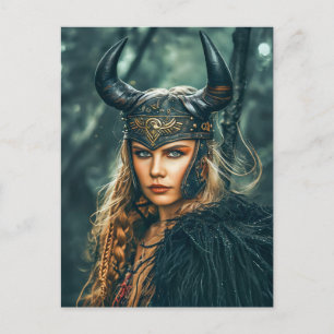 Vikingvrouwen Bewaarders van het Erfgoed Briefkaart