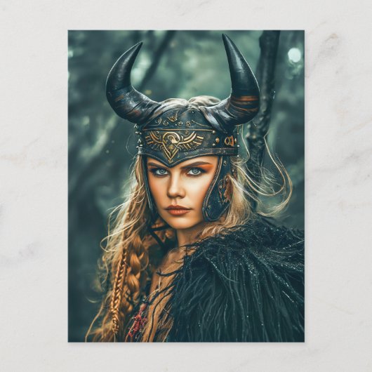 Vikingvrouwen Bewaarders van het Erfgoed Briefkaart (Voorkant)