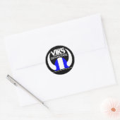 VIKS - Curtis High School Ronde Sticker (Envelop)