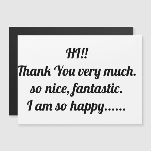 Vikta hälsningskort kort (Voorkant / Achterkant)