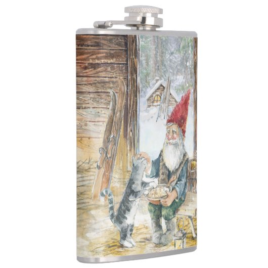 Vikta julkort helgkort heupfles (Rechts)