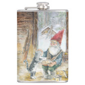 Vikta julkort helgkort heupfles (Voorkant)