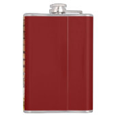 Vikta julkort helgkort heupfles (Achterkant)