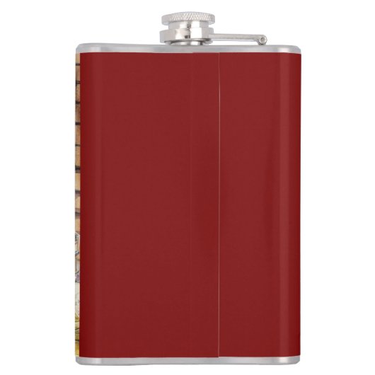 Vikta julkort helgkort heupfles (Achterkant)