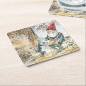 Vikta julkort helgkort kartonnen onderzetters (Schuin)