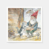 Vikta julkort helgkort servet (Voorkant)