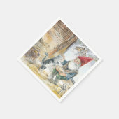 Vikta julkort helgkort servet (Hoek)