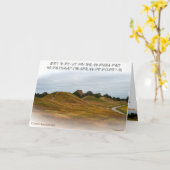 Vikta kort — Kungshögarna Kaart (Gele Bloem)