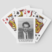 Viktor Frankl Inspired by RoseWrites  Pokerkaarten (Achterkant)