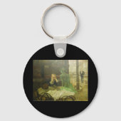 Viktor Oliva. Absinthe Drinker Sleutelhanger (Voorkant)