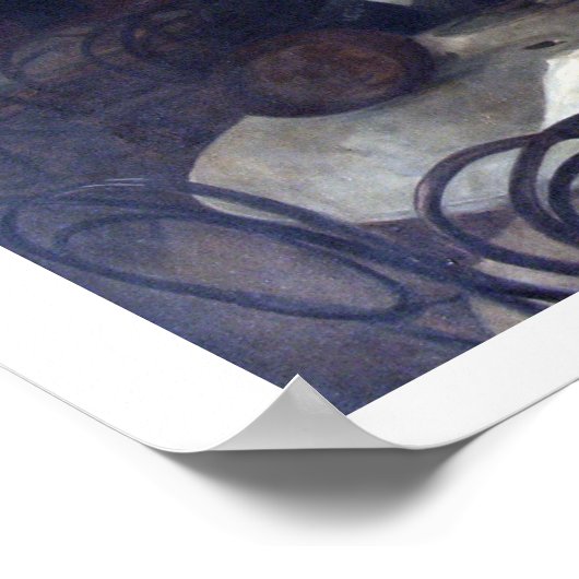 Viktor Oliva The Absinthe Drinker Poster (Hoek)