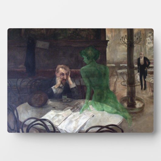 Viktor Oliva The Absinthe Drinker Poster Fotoplaat (voorkant)