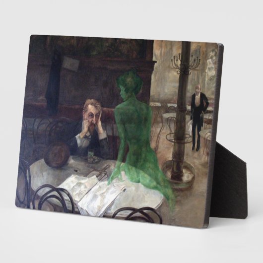 Viktor Oliva The Absinthe Drinker Poster Fotoplaat (Zijkant)