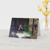 Viktor Oliva The Absinthe Drinker Poster Kaart (Gele Bloem)