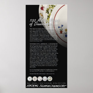 Viktor Schreckengost Dinnerware Legacy Poster