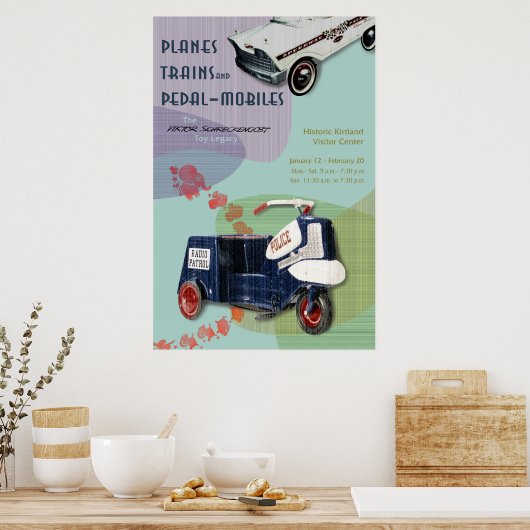 Viktor Schreckengost Speelgoed Poster Show (Keuken)