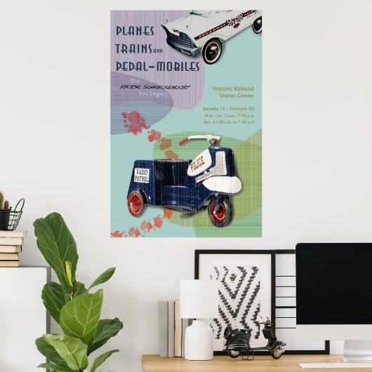 Viktor Schreckengost Speelgoed Poster Show (Thuiskantoor)